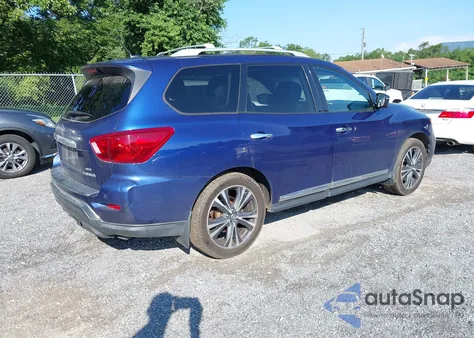 2017 Nissan Pathfinder S/Sv/Sl/Platinum из США, поврежденный, VIN 5N1DR2MM9HC637474